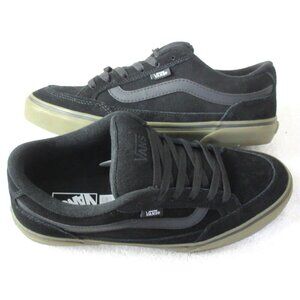 Vans Men's Bearcat Black Dark Gum Classic Suede Skate Shoes sizes NIB